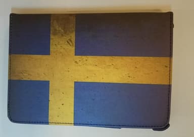 360° rotasjonsveske Samsung Tab 4 10.1"" FLAGS