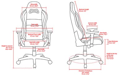 Arozzi Torretta SoftFabric v2 gamingstol - mørkegrå