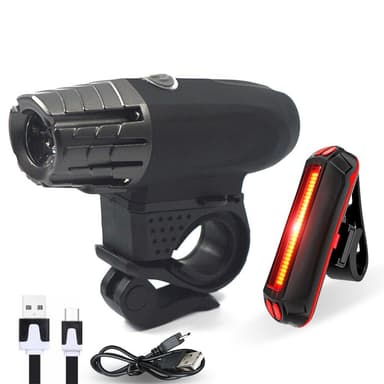 YOUOKLIGHT Vanntett Sykkellampe LED Super Bright Cylinderlampe
