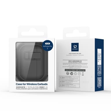 Til AirPods 4-deksel DUX DUCIS PC+TPU Bluetooth-deksel/deksel med krok