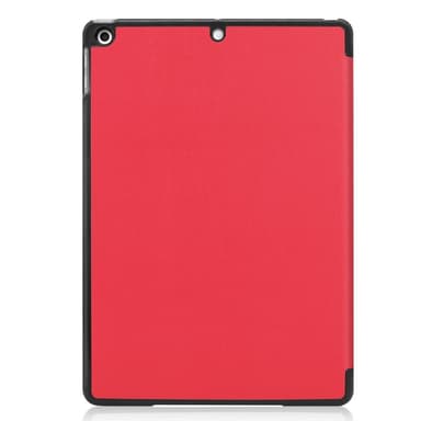 Apple iPad 10.2 2021/2020/2019 Slim Fit Trifoldbart Deksel - Rød