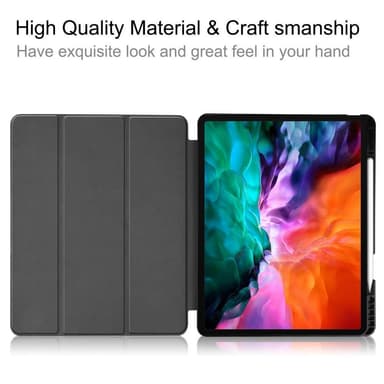 iPad Pro 12.9"" 2021 Slim Fit Trifoldbart deksel - Ikke rør