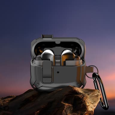 DUX DUCIS til Samsung Galaxy Buds3 Pro Buds3 deksel med krok - hvit