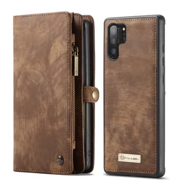 CASEME Samsung Galaxy Note 10 Plus Retro Lommebok-deksel - Brun