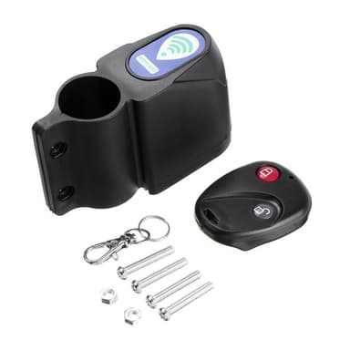 Tyverisikring 105db Alarm Fjernkontroll Sykkel Sykkelalarm Sirene
