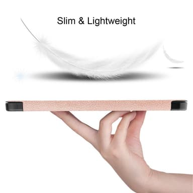 Apple iPad Air (2020) (2022) Slim Fit Trifoldbart deksel - Rosagull