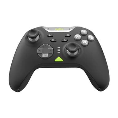 Bluetooth trådløs spillkontroller med mottaker kompatibel med Steam PC Android iOS Nintendo Switch - Svart