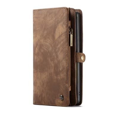 CASEME Samsung Galaxy Note 10 Plus Retro Lommebok-deksel - Brun