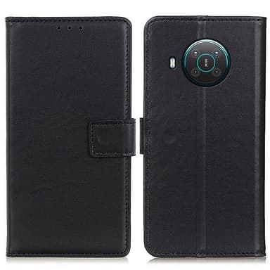 Nokia X10/X20 Lommebok-deksel Lær - Svart