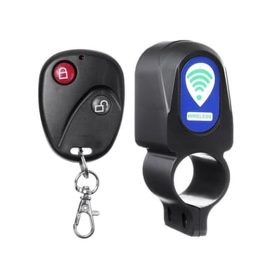 Tyverisikring 105db Alarm Fjernkontroll Sykkel Sykkelalarm Sirene