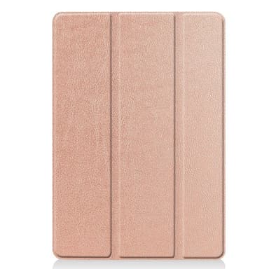 Apple iPad 10.2 2021/2020/2019 Trifoldbart Slim Fit Deksel - Rosa Gull