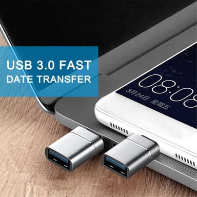 USB C til USB-adapter USB-C til USB 3.0-adapter OTG for MacBook Pro MacBook Air iPad Pro osv