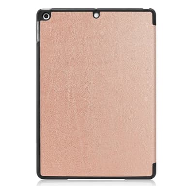 Apple iPad 10.2 2021/2020/2019 Trifoldbart Slim Fit Deksel - Rosa Gull
