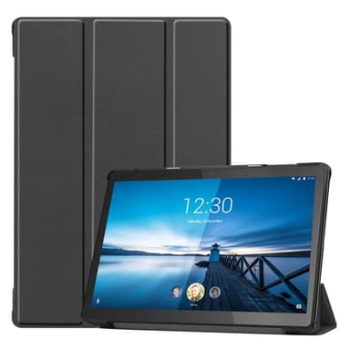 Tri-fold Veske til Lenovo Tab M10 FHD REL TB-X605FC - Svart
