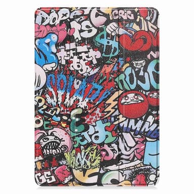 Trippeldeksel til Lenovo Tab M10 Plus Gen 3 - Graffiti