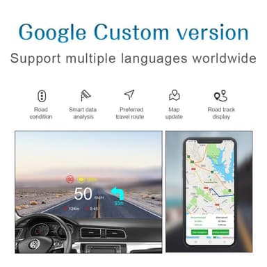 C2 Speedometer Smart HUD Head-up Display Navigation AI Intelligence