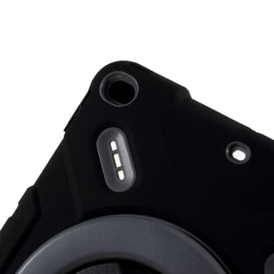 PEPKOO iPad 10.2 2021/2020/2019 Extreme Armor - Svart/Oransje