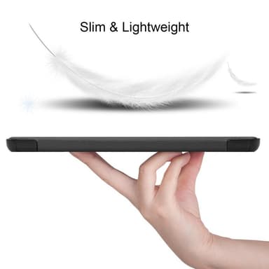 Tri-fold Veske til Lenovo Tab M10 FHD REL TB-X605FC - Svart
