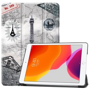 Apple iPad 10.2 2021/2020 Trippeldeksel med smal passform - Kart