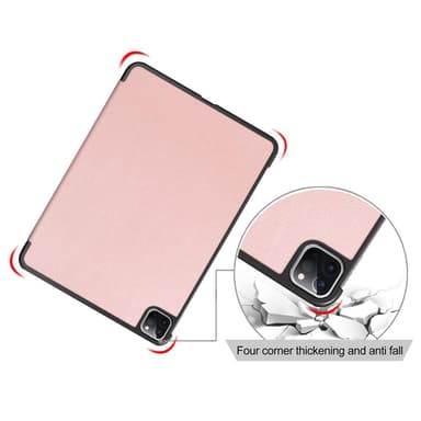 Apple iPad Pro 11 (2020) Trifoldelig Slim Fit Deksel - Rosa Gull