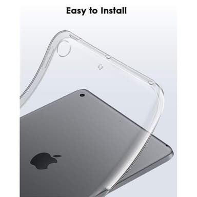 iPad 10.2 2021/2020/2019 TPU-deksel - Gjennomsiktig