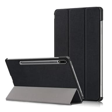 Slim Fit Dekseldeksel til Samsung Galaxy Tab S7/Tab S8 - Svart