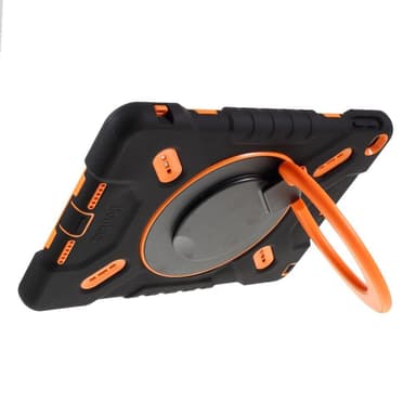 PEPKOO iPad 10.2 2021/2020/2019 Extreme Armor - Svart/Oransje