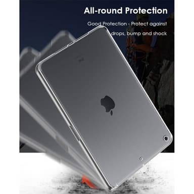 iPad 10.2 2021/2020/2019 TPU-deksel - Gjennomsiktig