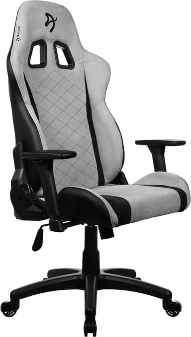 Arozzi Avanti SoftFabric gamingstol (lysegrå)