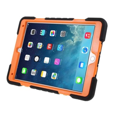 PEPKOO iPad 10.2 2021/2020/2019 Extreme Armor - Svart/Oransje