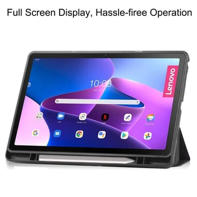 Trippeldeksel til Lenovo Tab M10 Plus Gen 3 - Ikke rør meg