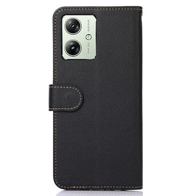 Motorola Moto G54 5G KHAZNEH Lommebok-deksel - Svart/Rød