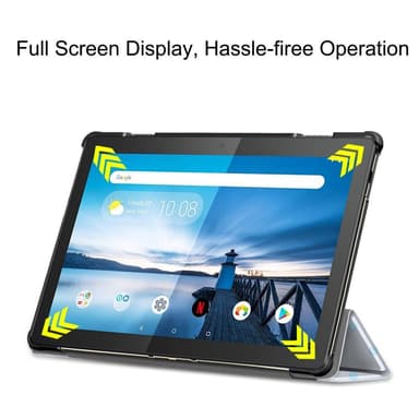 Trippeldeksel til Lenovo Tab M10 TB-X505F/TB-X605F - Sovende ugle