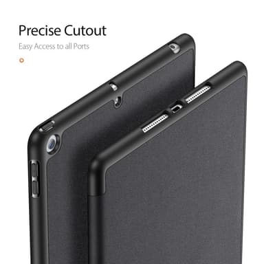 DUX DUCIS Domo Apple iPad 10.2 2021/2020/2019 deksel Trifoldet Svart