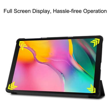 Slim Fit Deksel Til Samsung Galaxy Tab A 10.1 (2019) - Svart