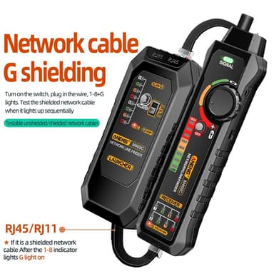 ANENG Nettverkskabeltester Nettverk Ethernet Wire Tracker-kabelfinner