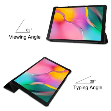 Slim Fit Deksel Til Samsung Galaxy Tab A 10.1 (2019) - Svart