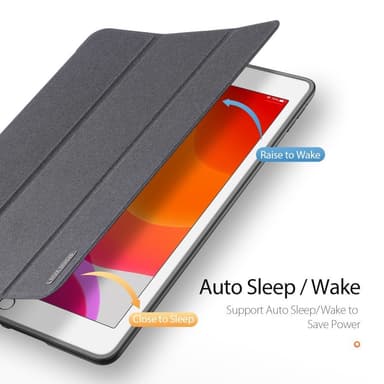 DUX DUCIS Domo Apple iPad 10.2 2021/2020/2019 deksel Trifoldet Svart