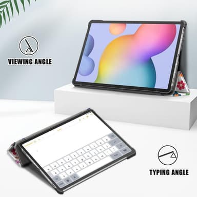 Slim Fit Dekseldeksel Til Samsung Galaxy Tab S7 FE/Tab S7 Plus/Tab S8+ - Sommerfugler
