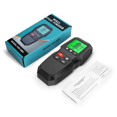 5 i 1 LCD-veggstifter Edge Center Trekraft Metal AC Live Wire Detector