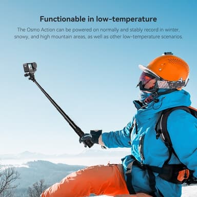 Batteri AMAGISN for DJI Osmo Action 4/3 1800mAh oppladbart kamerabatteri
