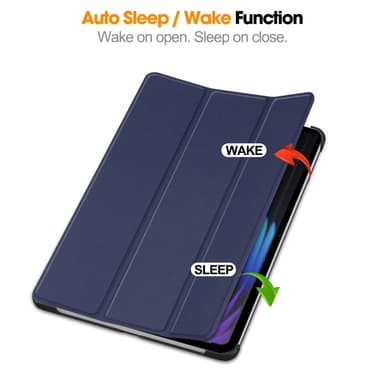 Slim Fit Dekselveske Til Xiaomi Pad 7 Auto Wake/Sleep - Mørkeblå