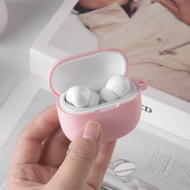 Til Xiaomi Redmi Buds 6 Lite Silikonetui Anti-Ripe Beskyttelsesdeksel - Rød