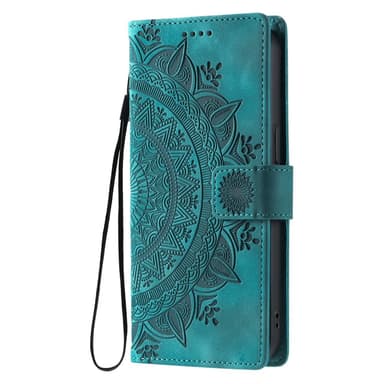 For Samsung Galaxy A26 Lommebok Deksel Shell Mandala Blomstermønster