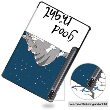Slim Fit Dekseldeksel Til Samsung Galaxy Tab S10+ (S10 Plus) - Katt