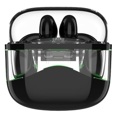 Trådløse Bluetooth-øretelefoner In-Ear Ultra-Long Standby Call Sportshodetelefoner - Svart