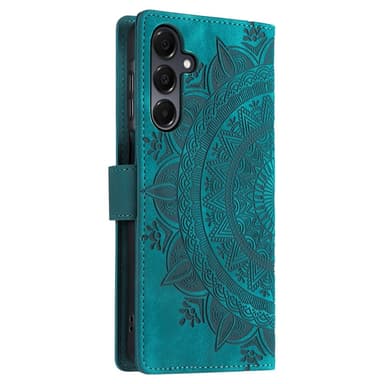 For Samsung Galaxy A26 Lommebok Deksel Shell Mandala Blomstermønster