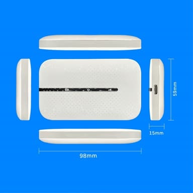 Bærbar 4G LTE-ruter 150 Mbps høyhastighets Pocket WiFi Hotspot Modem EU-versjon