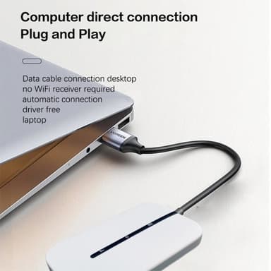 Bærbar 4G LTE-ruter 150 Mbps høyhastighets Pocket WiFi Hotspot Modem EU-versjon