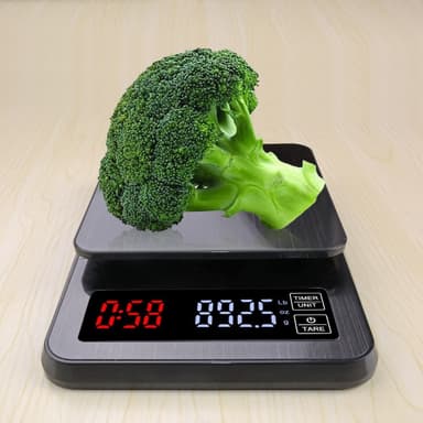 Digital minivekt 10 kg / 1 g elektrisk lomme i gram med bakgrunnsbelyst LCD-skjerm